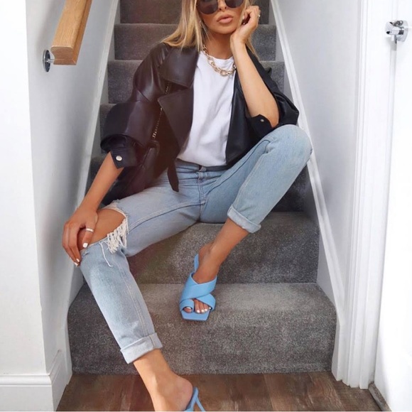 Zara Shoes - NWT Zara Padded Leather Heels